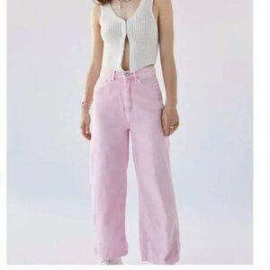 Urban Outfitters Blush Wide Leg Pants